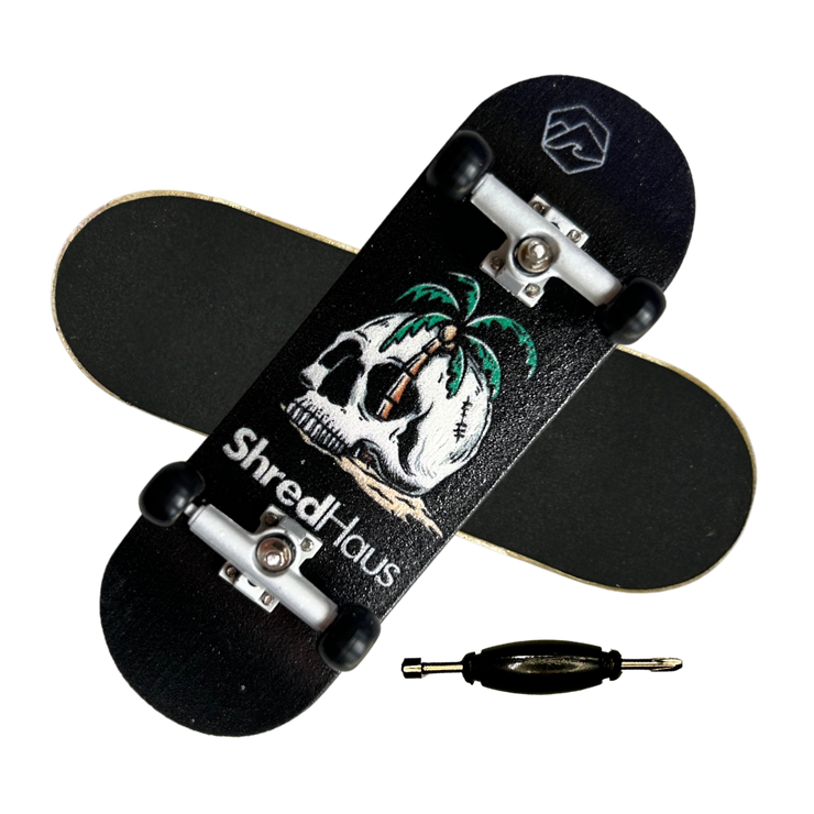 "Deserted" Shred Haus Fingerboard Pro 32mm Complete Set