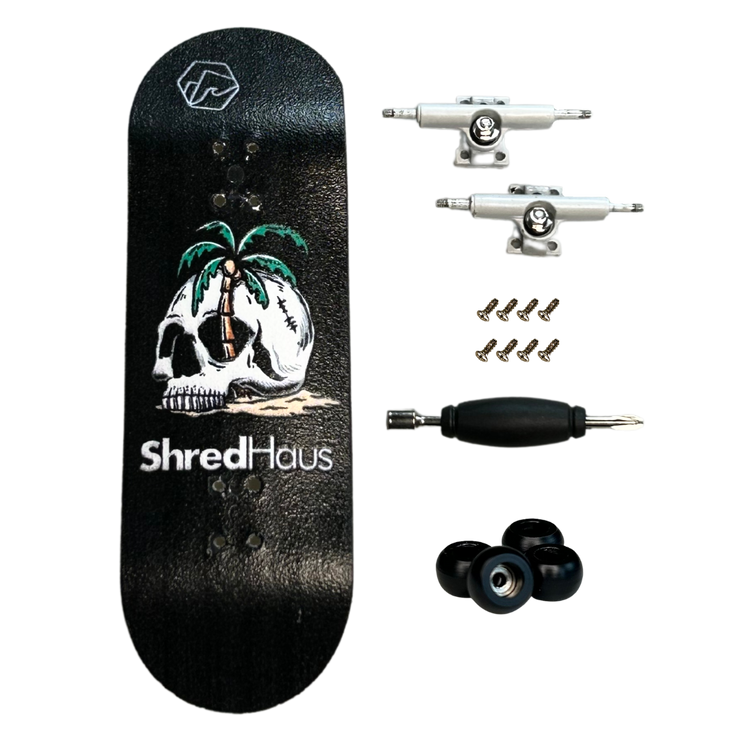 "Deserted" Shred Haus Fingerboard Pro 32mm Complete Set