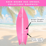 Power Pink Finger Surfboard Toy