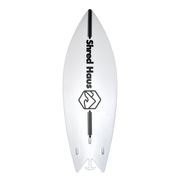 Washed White Finger Surfboard Toy